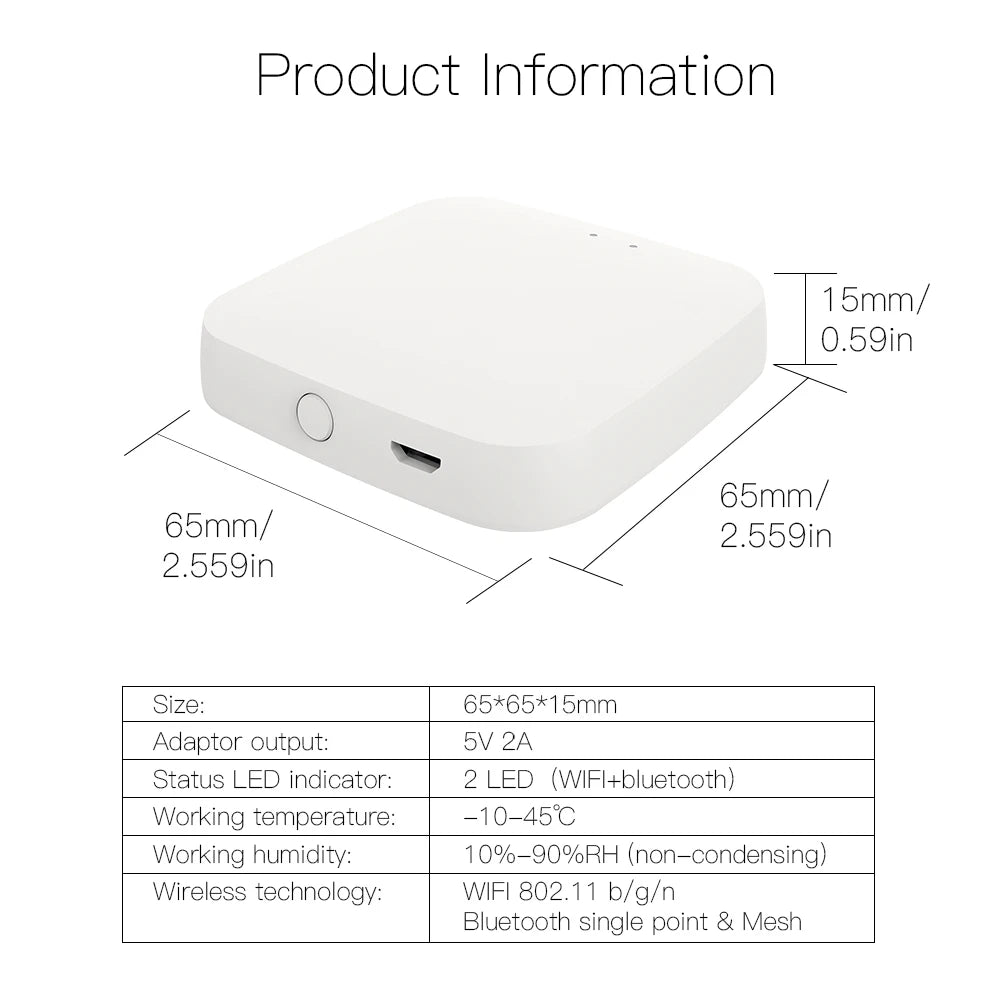 Tuya ZigBee 3.0 Smart Gateway Hub