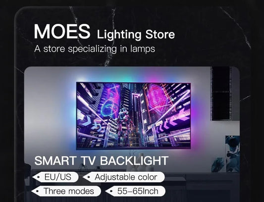 MOES Smart LED Strip Lights with HDMI