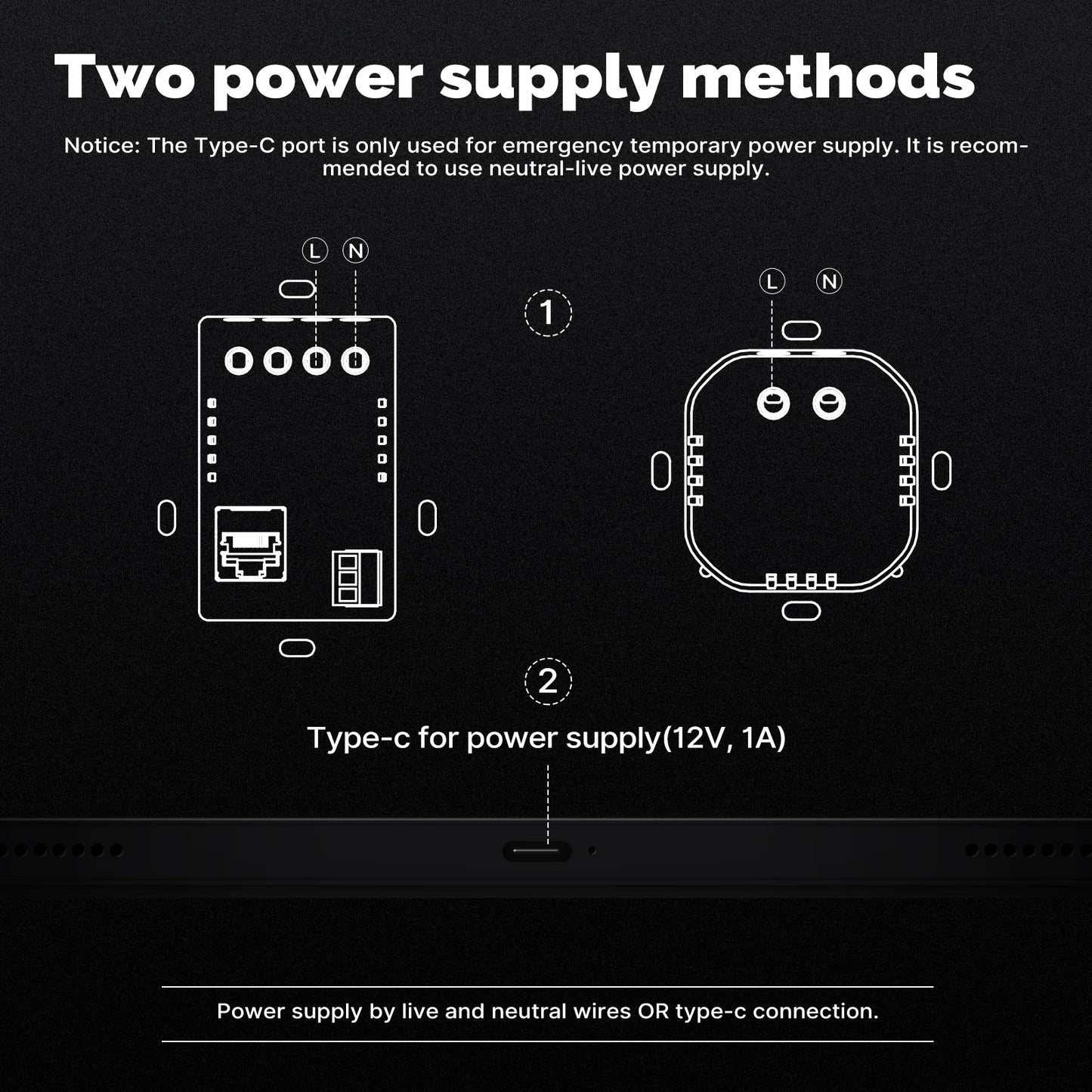 MOES Tuya Smart Home Control Panel Max 10.1inch Touch Screen